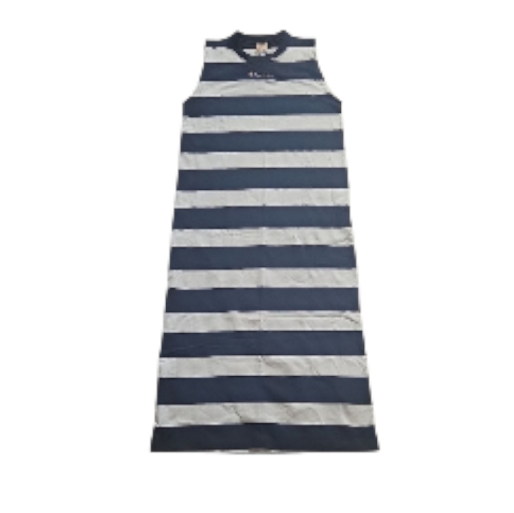 Champion Sleeveless Dress with Black and White Stripes